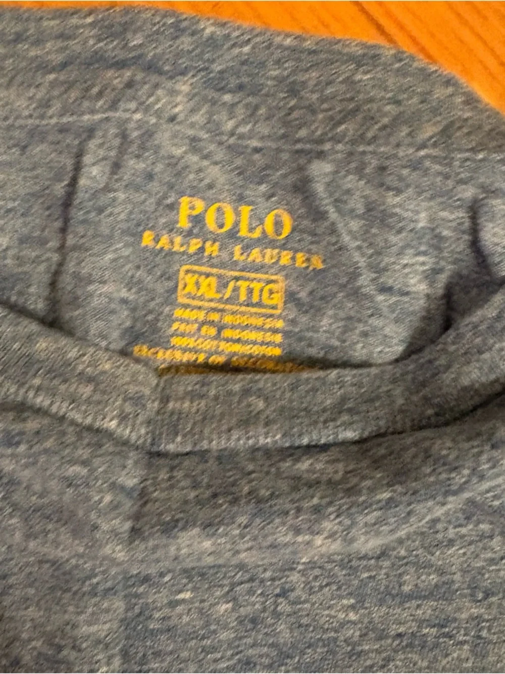 Polo by Ralph Lauren Heather Navy Crewneck Tee
